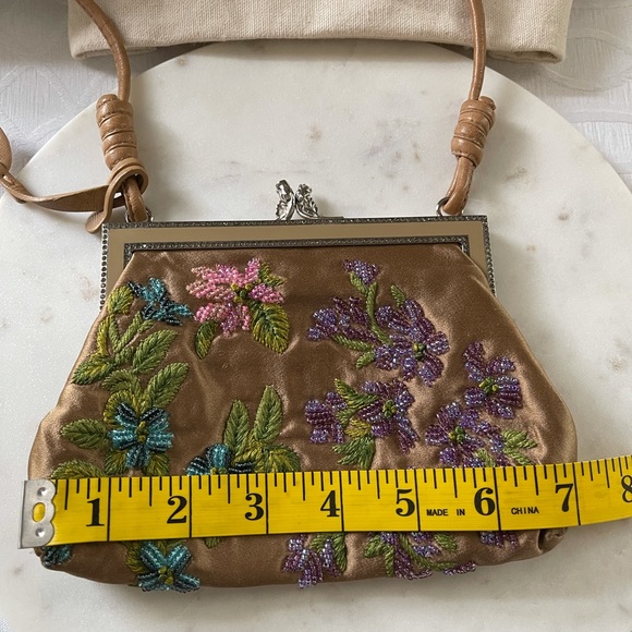 Valentino Garavani Rhinestone Silk Evening Bag - Picture 13 of 15